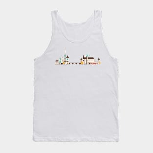 Prague skyline Tank Top